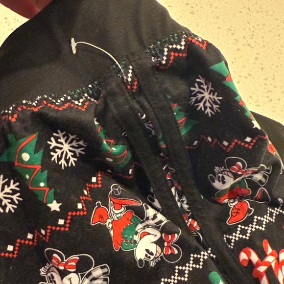Disney Minnie Mouse Fair Isle Holiday Plus Size Pajamas Leggings NEW Plus 2X - Picture 13 of 13